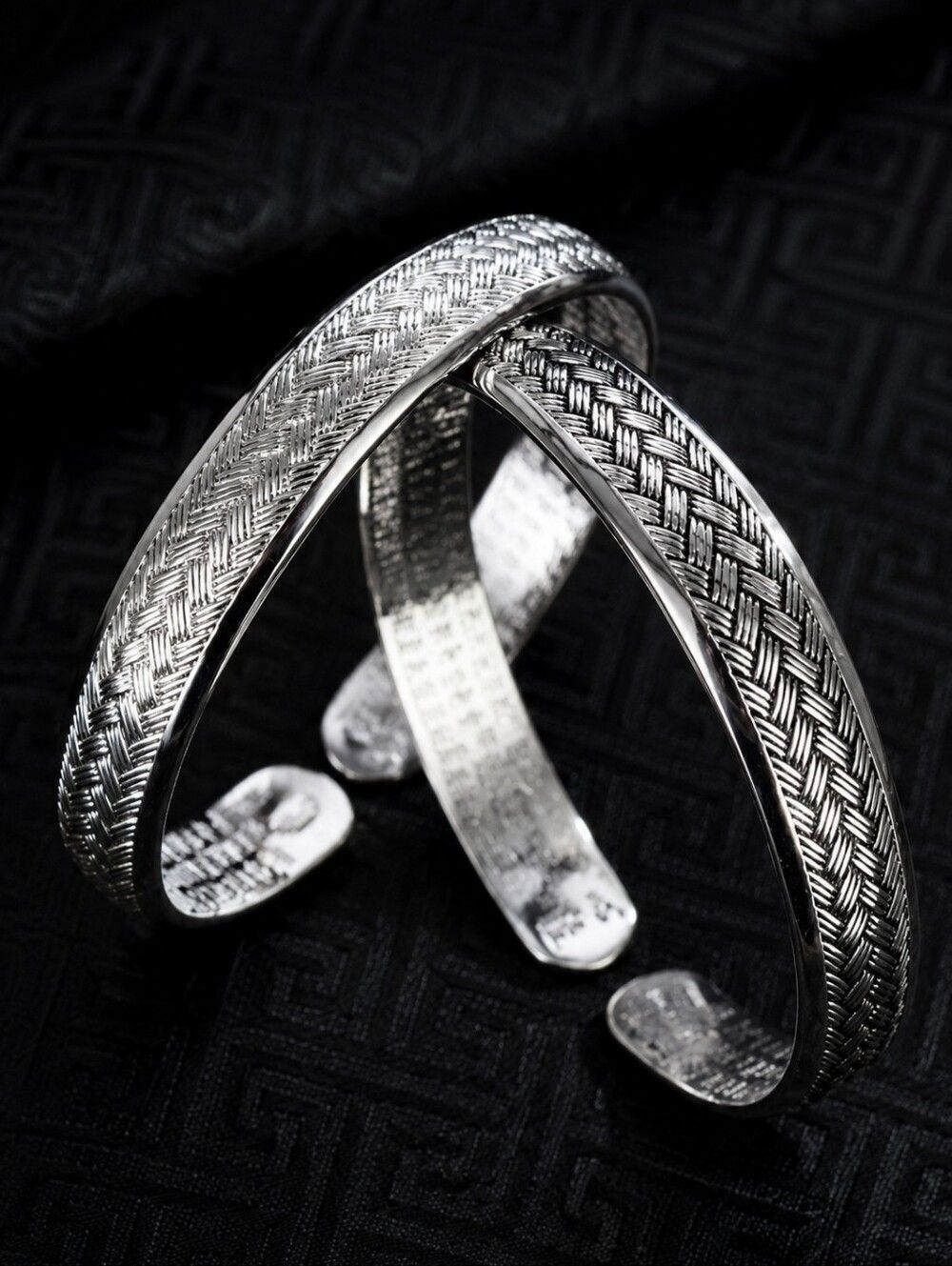 Stainless Steel Tread Cuff Bracelet